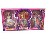 OBL685783 - Luxurious 11.5 -inch barbie fashion real body big crony clothing accessories