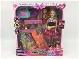 OBL685788 - High quality fashion empty handed barbie 3.5 11.5 inch children take big handbags hat to take five s