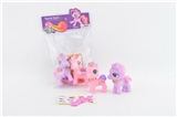 OBL685895 - 2 a pony polyster with comb stickers