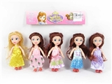 OBL685942 - High grade 6 inch solid body Sophia barbie 5 orange