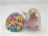 OBL685961 - 1 only top grade 2.5 inch solid body kelly dolls with comb and extract the green eggs