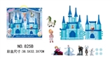 OBL686255 - Ice and snow country castle The pony little barbie