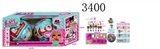 OBL686300 - 3.5 inch water surprise little dolls 10 cm ball suit two boxes (5 layers of shrink film, seven diffe