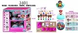 OBL686301 - 3.5 inch water surprise little doll only 10 cm ball suit six 18 only window box (5 layers of shrink 