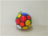 OBL686404 - 9 inches inflatable colorful PU football