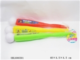 OBL686591 - Three conventional color a baseball bat