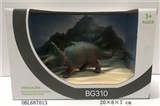 OBL687013 - TPR solid simulation dinosaur triceratops