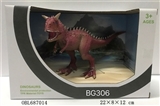 OBL687014 - TPR solid simulation dinosaur carnotaurus