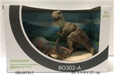 OBL687017 - TPR solid simulation dinosaur tyrannosaurus/triceratops