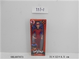 OBL687073 - 2 paragraph 11 "solid body live hand 9 joints ladybug girl dolls assortments