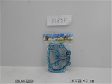 OBL687200 - Plating color hand bell drum (small)