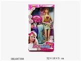 OBL687398 - 11 "9 joints real barbie doll