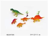 OBL687505 - Five little dinosaur tree