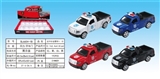 OBL687849 - 皮卡合金警车1:32/12只装
