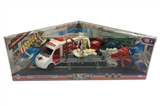 OBL688085 - Slide / 01 ambulance ambulance suit, scooters, hospital bed, soldiers and accessories