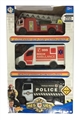 OBL688087 - Save the suit/slide 01 an ambulance, 01 police cars, 01 fire truck