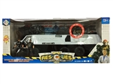 OBL688098 - The police suit/slide large vehicles (package two button batteries, with sound, lights), soldiers an