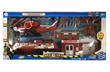 OBL688106 - Slide fire suit/apache plane (package two button batteries, strip light, sound) big armored vehicles