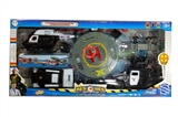 OBL688107 - Military suit/apron (package two button batteries, strip light, sound), hummer, helicopter, tanks, s