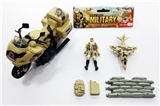OBL688118 - Military suit/planing big bikes, soldiers and accessories