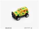OBL688160 - 迷彩惯性越野悍马车