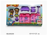 OBL688298 - Small column character furniture villa on the ocean floor