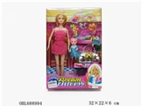OBL688994 - 11寸实身活动芭比