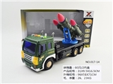 OBL689425 - 惯性故事机军事导弹车（3炮）