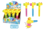 OBL689502 - Ring hammer duck bubbles stick 12 PCS