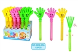 OBL689514 - Three color smiling face bubbles stick 24 PCS