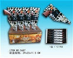OBL691142 - Black cowboy gun cow grain set 1 = 18 boxes