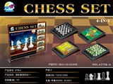 OBL691430 - 国际象棋四合一