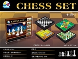 OBL691436 - 国际象棋四合一