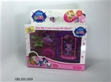 OBL691499 - To the qq pet swing purple (Xiong Bao cat treasure)