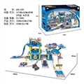 OBL692123 - Alloy car parking lot suit (2 alloy car 1 aircraft)