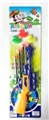 OBL692212 - Color soft bullet gun (with three ducks)