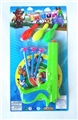 OBL692253 - Color soft bullet gun (with three bowling)