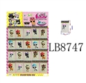 OBL692357 - Only 3 inch surprise pet 6 pet plastic bags, 20 a big board (1) the pet has a fragrance