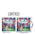OBL692364 - 4.5 inch high school three figures 3 fairy tale in pet card (2) bulk
