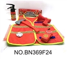 OBL692423 - Bag of PVC clip fire suit with clothes