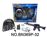 OBL692430 - Big window box police sets (small M16 eight gun)