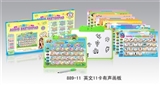 OBL692592 - English 11 card audio learning drawing board