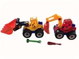 OBL694783 - Dismantling and sliding toy engineering vehicle