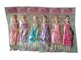 OBL699118 - 11.5 inch long hair barbie six mixed