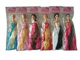 OBL699122 - 11.5 inch long hair barbie six mixed