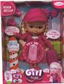 OBL699323 - 12 inch real body joint kabibi music doll travel theme