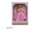 OBL700030 - 11寸实心活动关节芭比娃娃