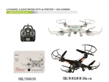 OBL700639 - 4 channel 2.4GHz Drone with altimeter+ VGA camera