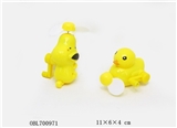 OBL700971 - The dog duck hand fan