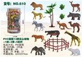 OBL701108 - PVC cylinder 12 solid animal 1 2 grass tree 5 fence